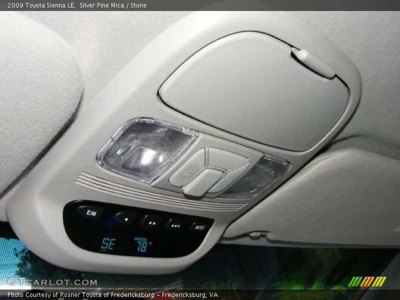 Silver Pine Mica / Stone 2009 Toyota Sienna LE