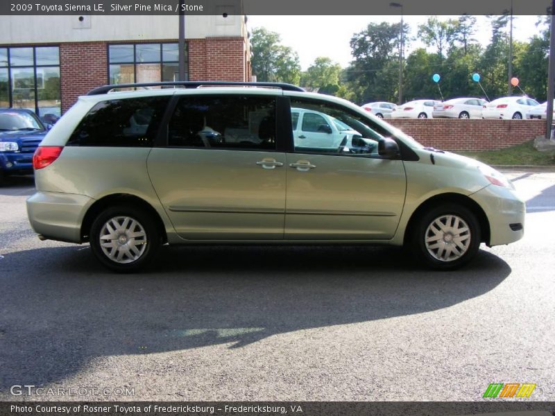 Silver Pine Mica / Stone 2009 Toyota Sienna LE