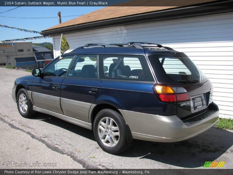 Mystic Blue Pearl / Gray/Black 2004 Subaru Outback Wagon