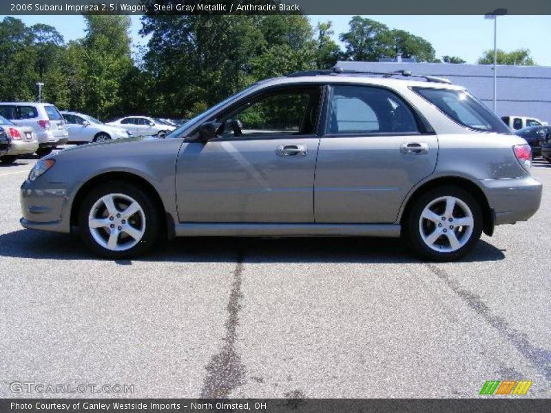 Steel Gray Metallic / Anthracite Black 2006 Subaru Impreza 2.5i Wagon