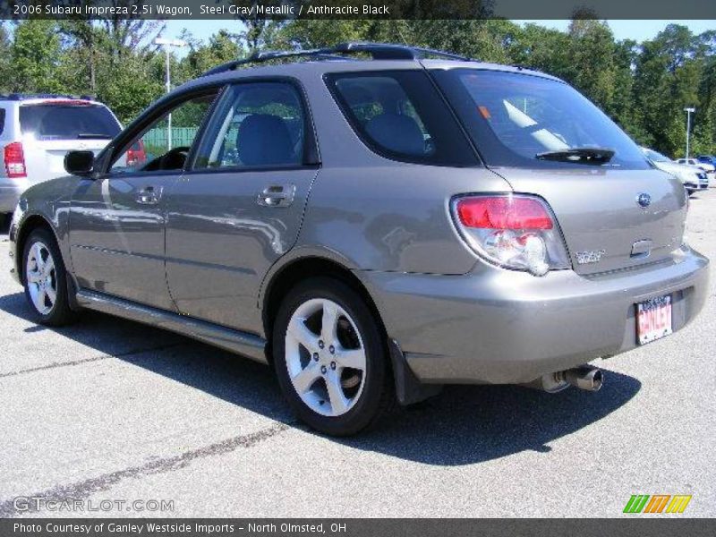 Steel Gray Metallic / Anthracite Black 2006 Subaru Impreza 2.5i Wagon