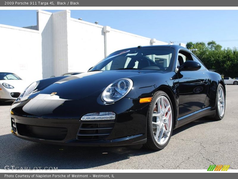 Black / Black 2009 Porsche 911 Targa 4S