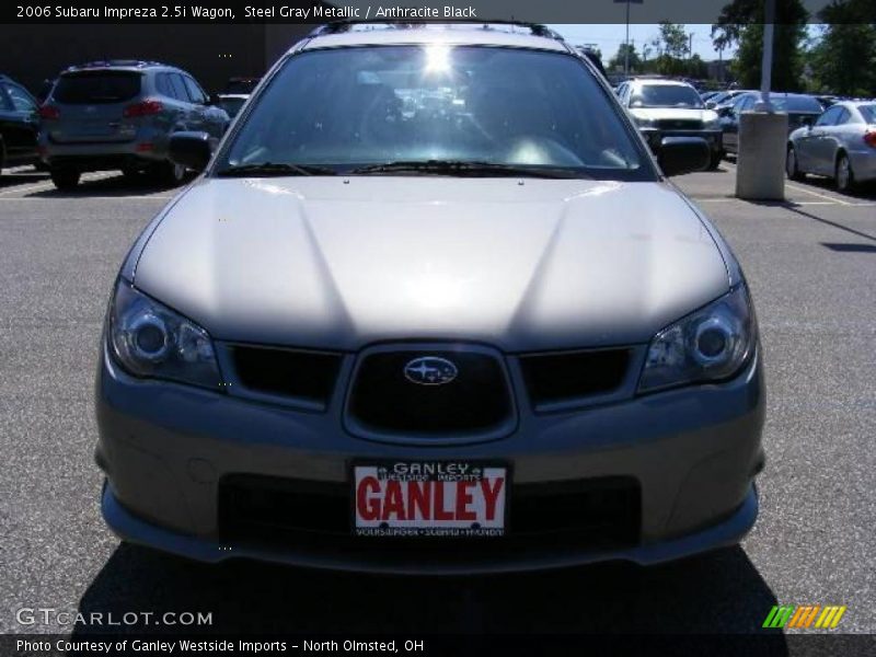 Steel Gray Metallic / Anthracite Black 2006 Subaru Impreza 2.5i Wagon