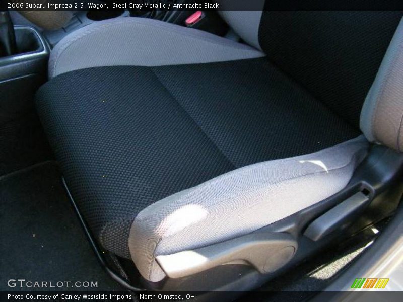 Steel Gray Metallic / Anthracite Black 2006 Subaru Impreza 2.5i Wagon