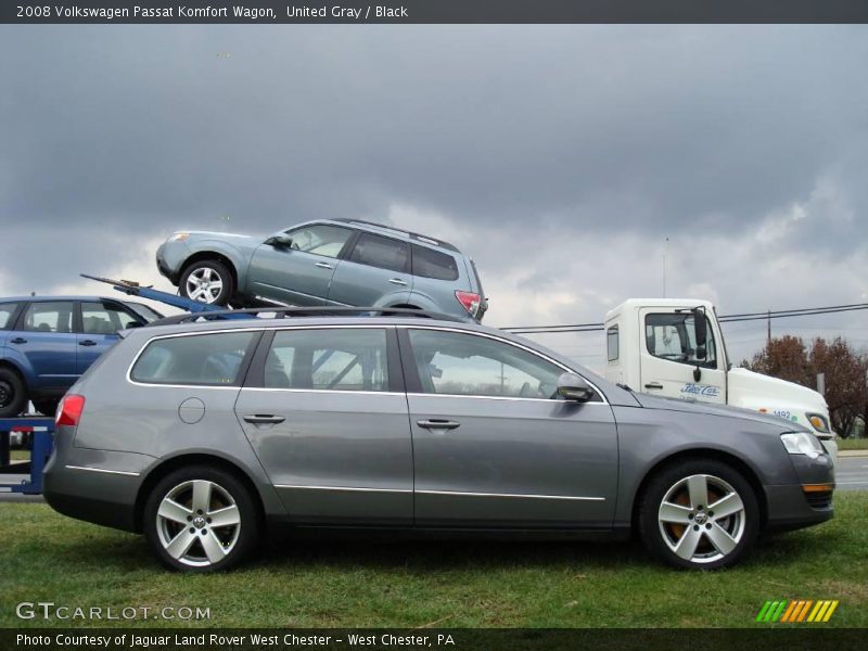 United Gray / Black 2008 Volkswagen Passat Komfort Wagon