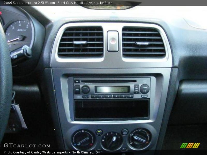 Steel Gray Metallic / Anthracite Black 2006 Subaru Impreza 2.5i Wagon