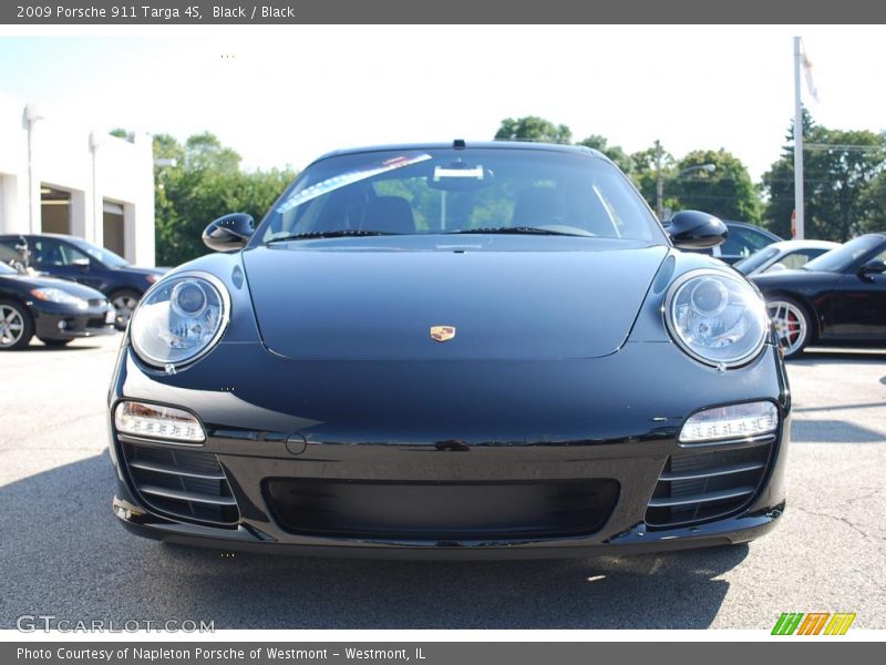 Black / Black 2009 Porsche 911 Targa 4S