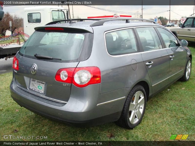 United Gray / Black 2008 Volkswagen Passat Komfort Wagon