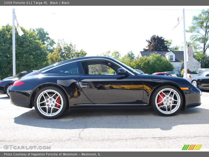 Black / Black 2009 Porsche 911 Targa 4S
