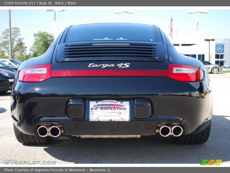 Black / Black 2009 Porsche 911 Targa 4S