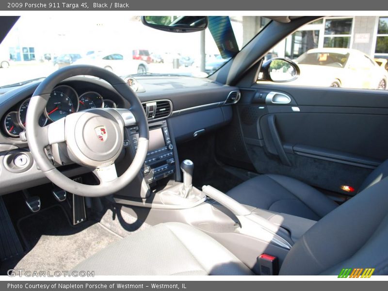 Black / Black 2009 Porsche 911 Targa 4S