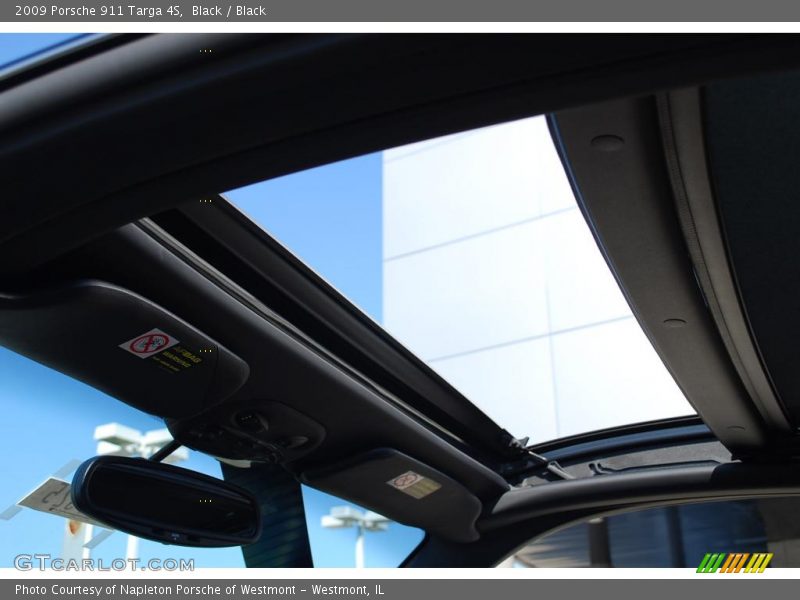 Black / Black 2009 Porsche 911 Targa 4S