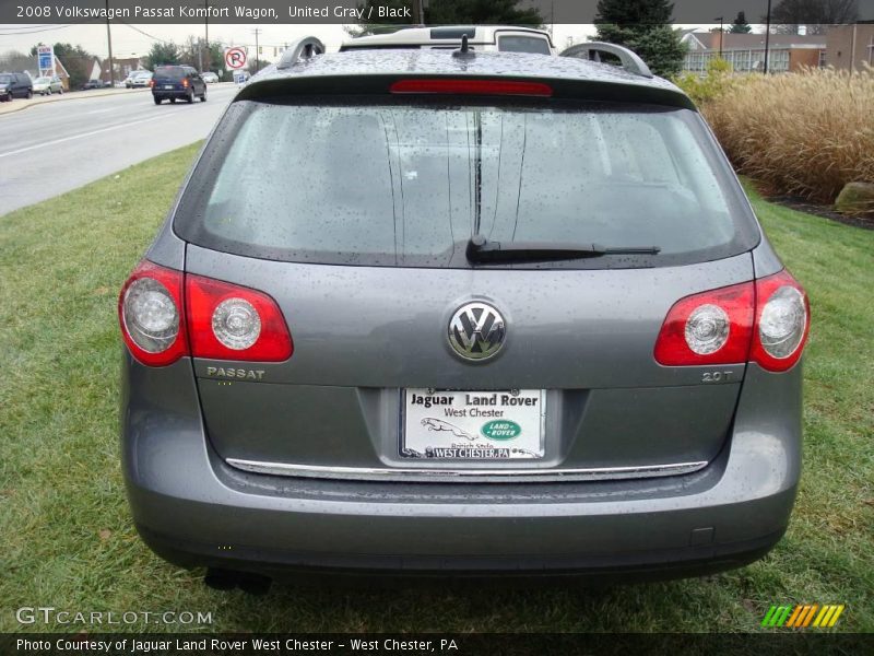 United Gray / Black 2008 Volkswagen Passat Komfort Wagon
