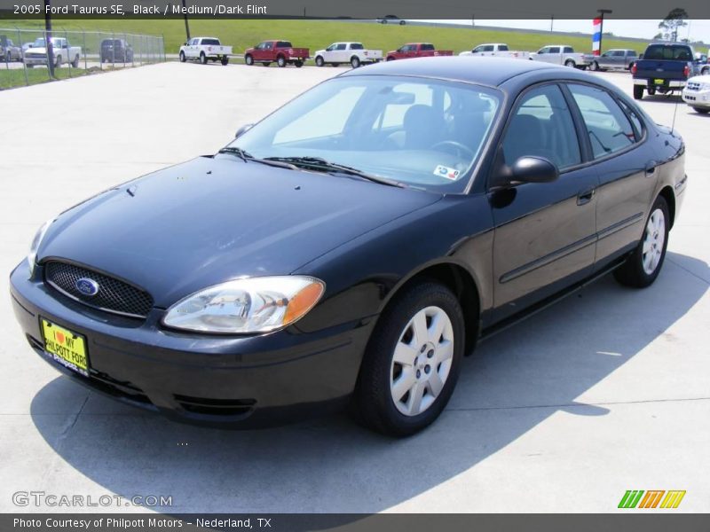 Black / Medium/Dark Flint 2005 Ford Taurus SE