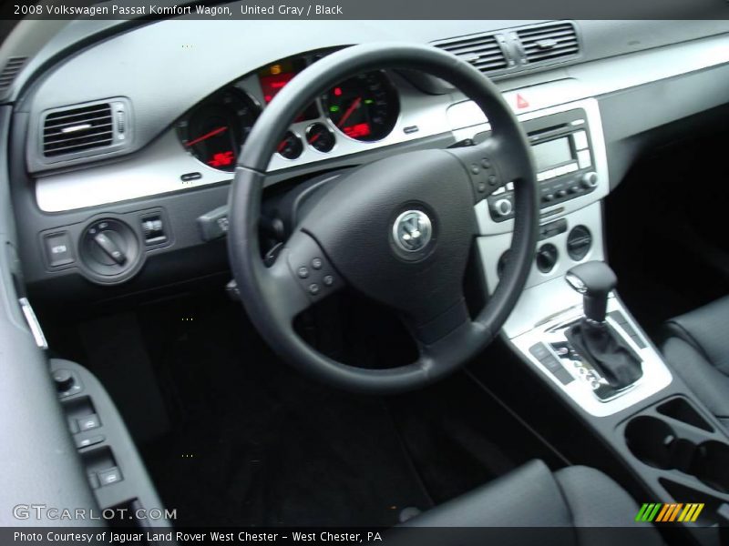 United Gray / Black 2008 Volkswagen Passat Komfort Wagon
