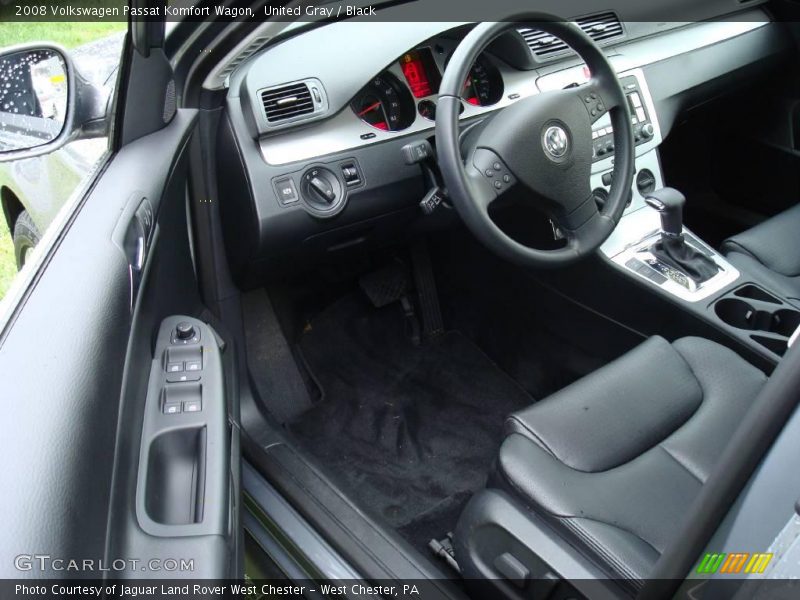 United Gray / Black 2008 Volkswagen Passat Komfort Wagon