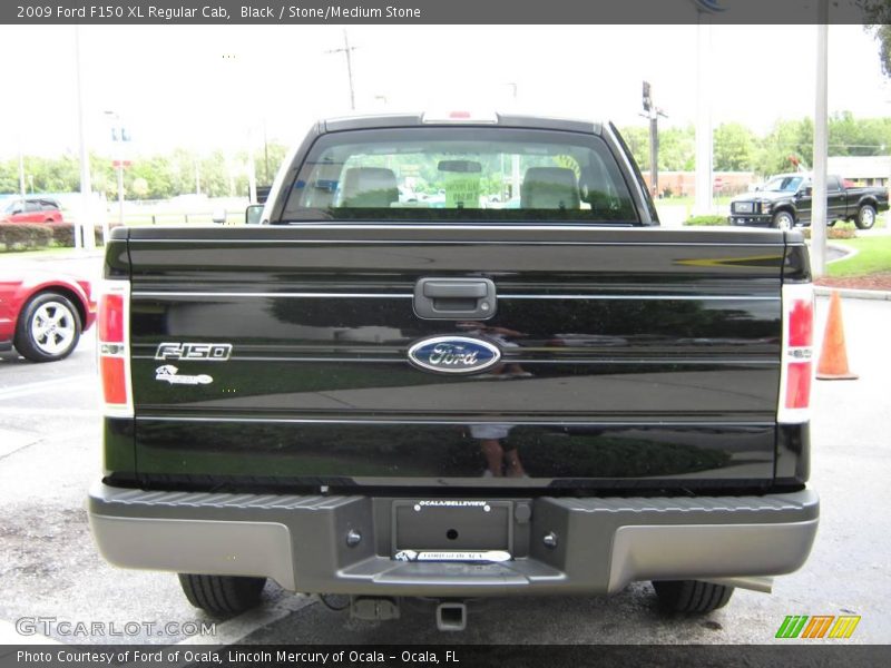 Black / Stone/Medium Stone 2009 Ford F150 XL Regular Cab