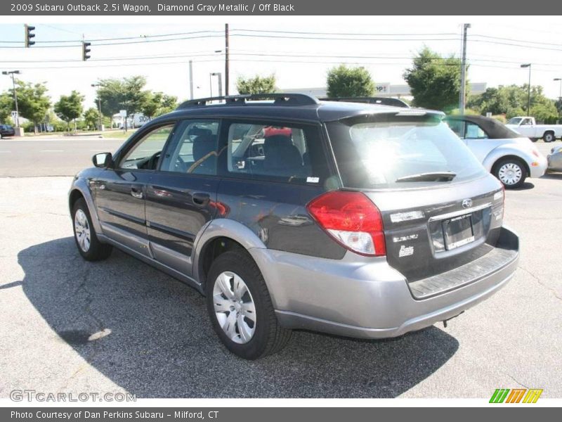 Diamond Gray Metallic / Off Black 2009 Subaru Outback 2.5i Wagon