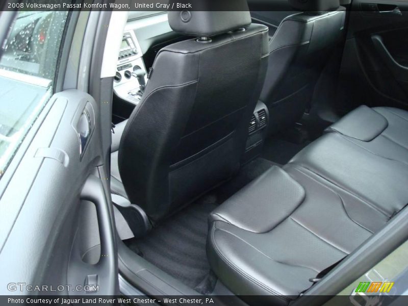 United Gray / Black 2008 Volkswagen Passat Komfort Wagon