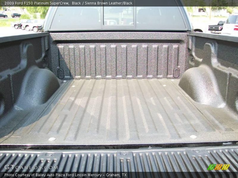 Black / Sienna Brown Leather/Black 2009 Ford F150 Platinum SuperCrew