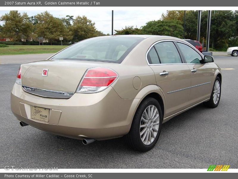 Golden Cashmere Metallic / Tan 2007 Saturn Aura XR