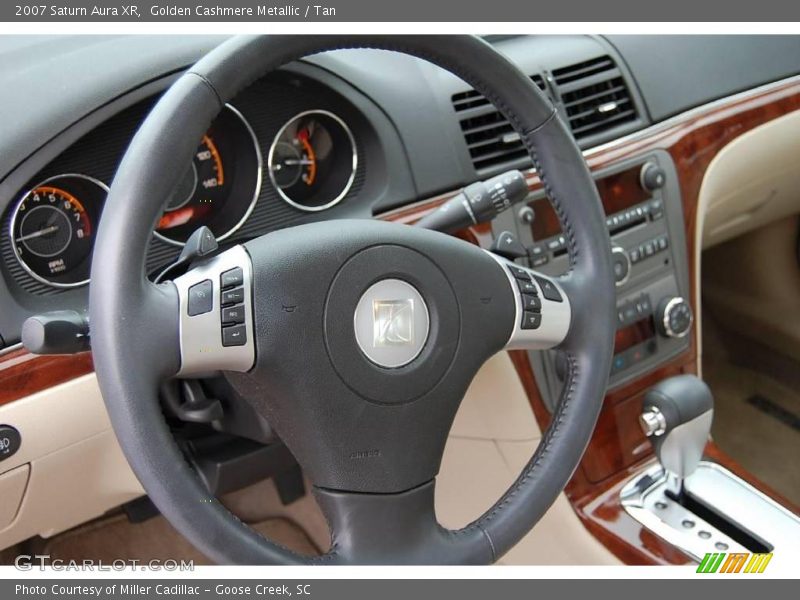 Golden Cashmere Metallic / Tan 2007 Saturn Aura XR