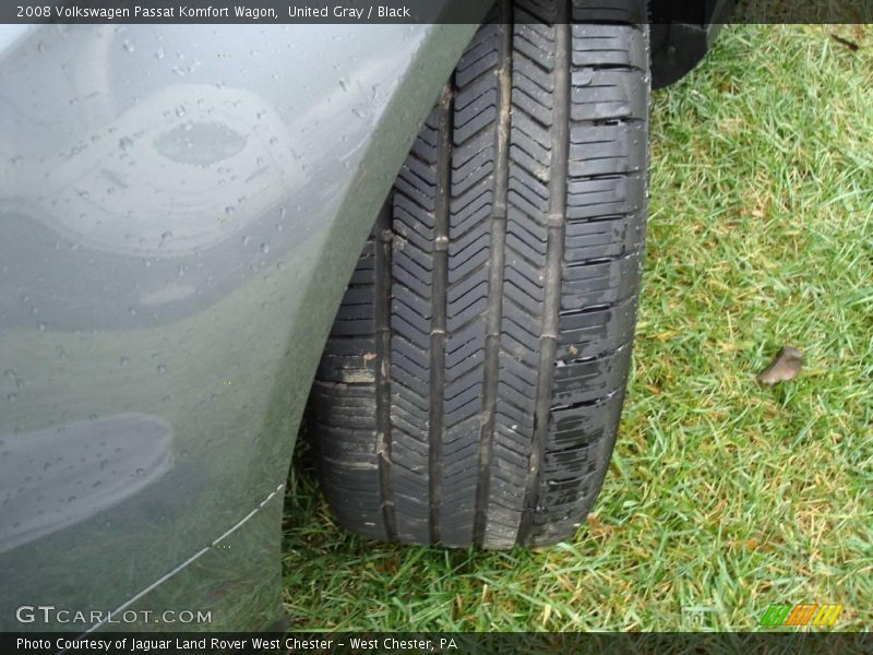 United Gray / Black 2008 Volkswagen Passat Komfort Wagon