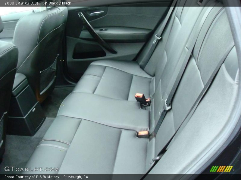 Jet Black / Black 2008 BMW X3 3.0si