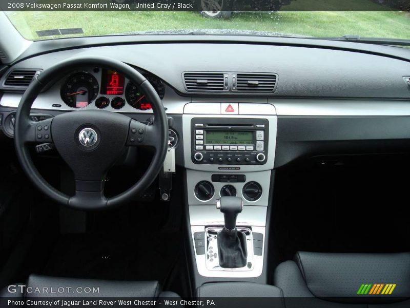 United Gray / Black 2008 Volkswagen Passat Komfort Wagon