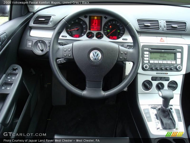 United Gray / Black 2008 Volkswagen Passat Komfort Wagon