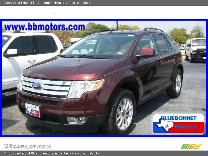 Cinnamon Metallic / Charcoal Black 2009 Ford Edge SEL