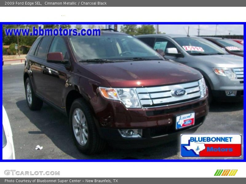 Cinnamon Metallic / Charcoal Black 2009 Ford Edge SEL