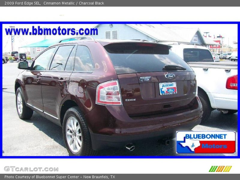 Cinnamon Metallic / Charcoal Black 2009 Ford Edge SEL
