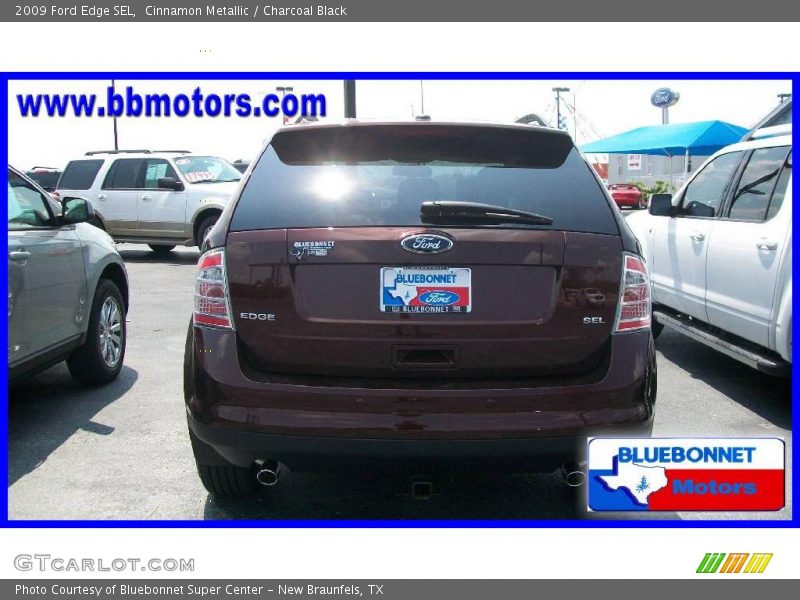 Cinnamon Metallic / Charcoal Black 2009 Ford Edge SEL