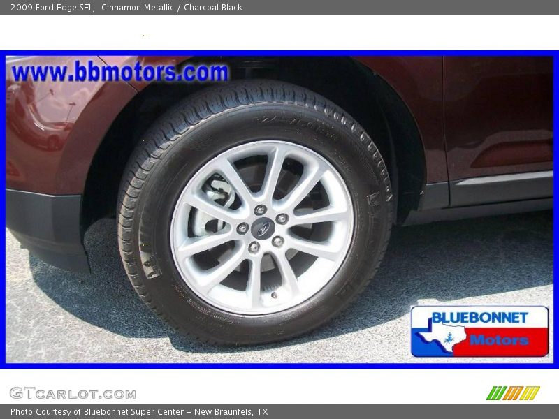 Cinnamon Metallic / Charcoal Black 2009 Ford Edge SEL