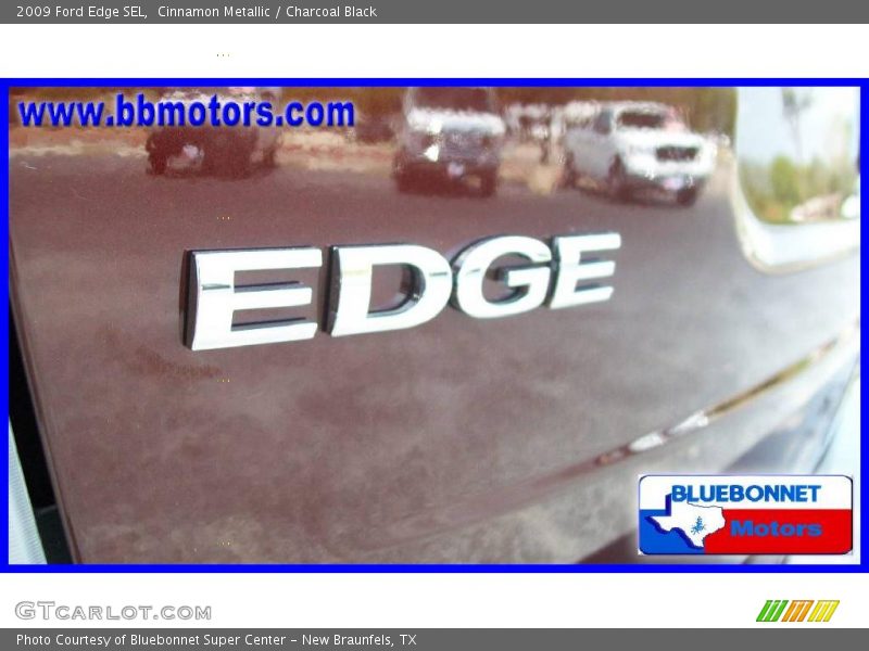 Cinnamon Metallic / Charcoal Black 2009 Ford Edge SEL