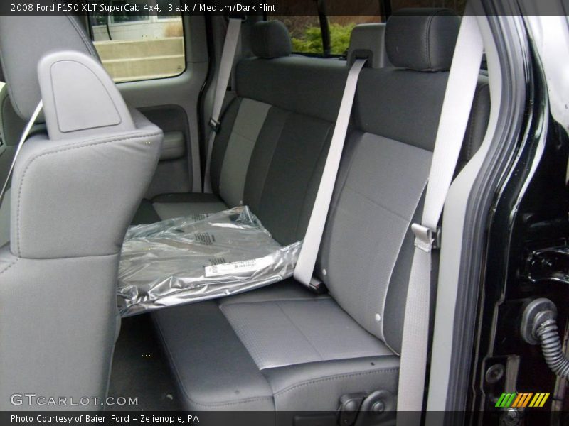 Black / Medium/Dark Flint 2008 Ford F150 XLT SuperCab 4x4