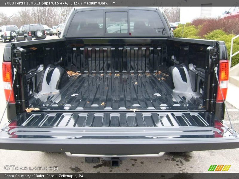 Black / Medium/Dark Flint 2008 Ford F150 XLT SuperCab 4x4