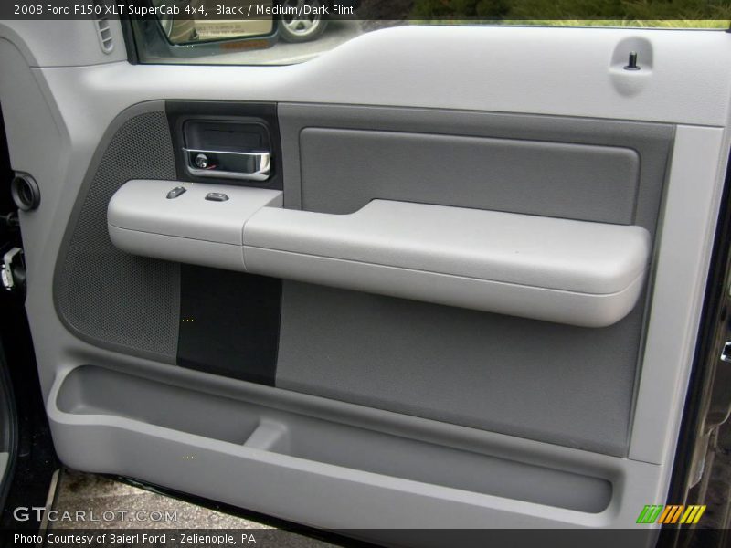 Black / Medium/Dark Flint 2008 Ford F150 XLT SuperCab 4x4