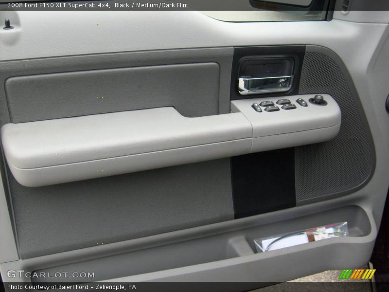 Black / Medium/Dark Flint 2008 Ford F150 XLT SuperCab 4x4