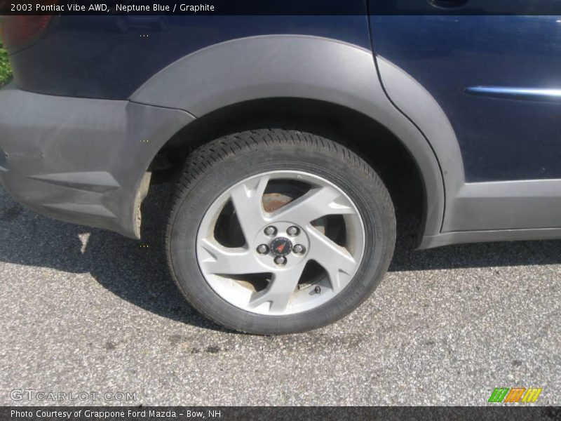 Neptune Blue / Graphite 2003 Pontiac Vibe AWD