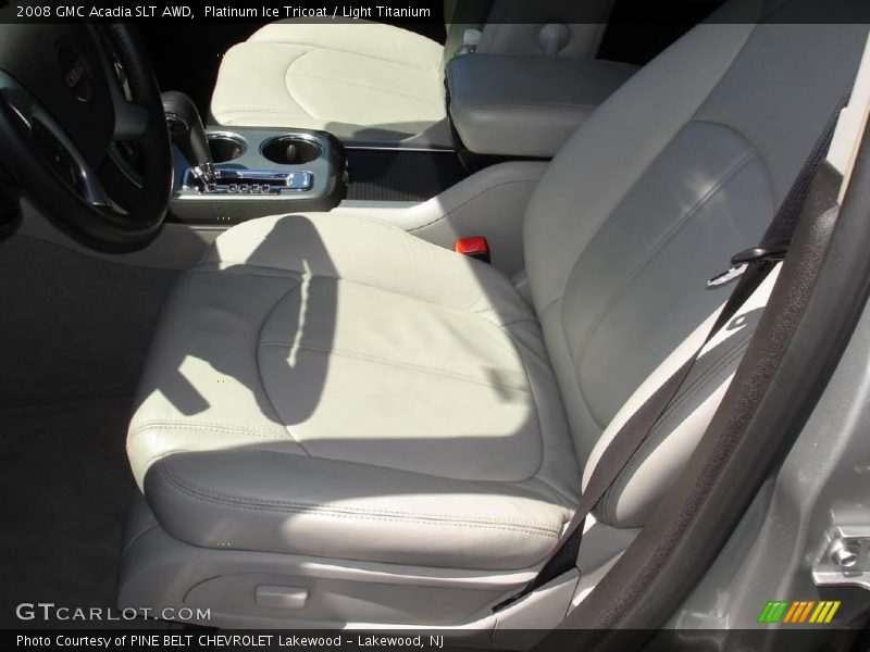 Platinum Ice Tricoat / Light Titanium 2008 GMC Acadia SLT AWD