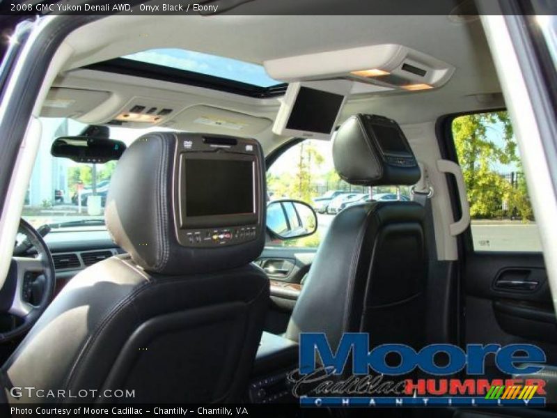Onyx Black / Ebony 2008 GMC Yukon Denali AWD