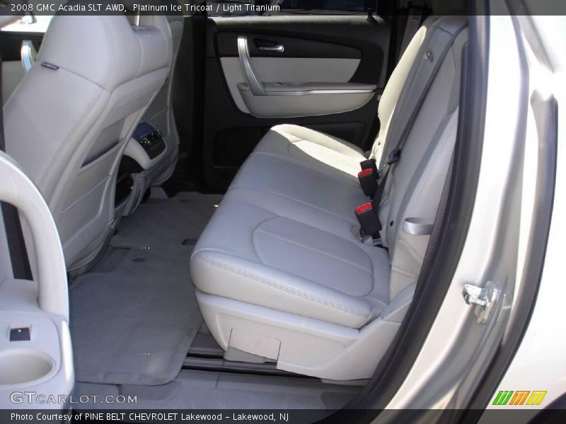 Platinum Ice Tricoat / Light Titanium 2008 GMC Acadia SLT AWD