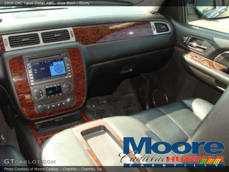Onyx Black / Ebony 2008 GMC Yukon Denali AWD