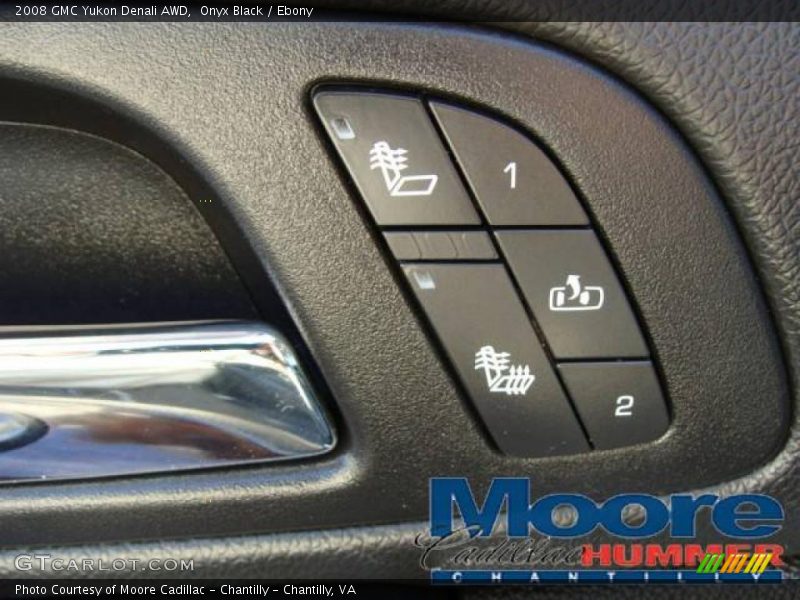 Onyx Black / Ebony 2008 GMC Yukon Denali AWD