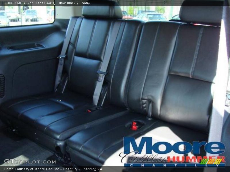 Onyx Black / Ebony 2008 GMC Yukon Denali AWD