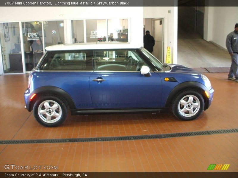 Lightning Blue Metallic / Grey/Carbon Black 2007 Mini Cooper Hardtop