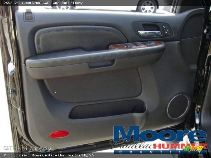 Onyx Black / Ebony 2008 GMC Yukon Denali AWD