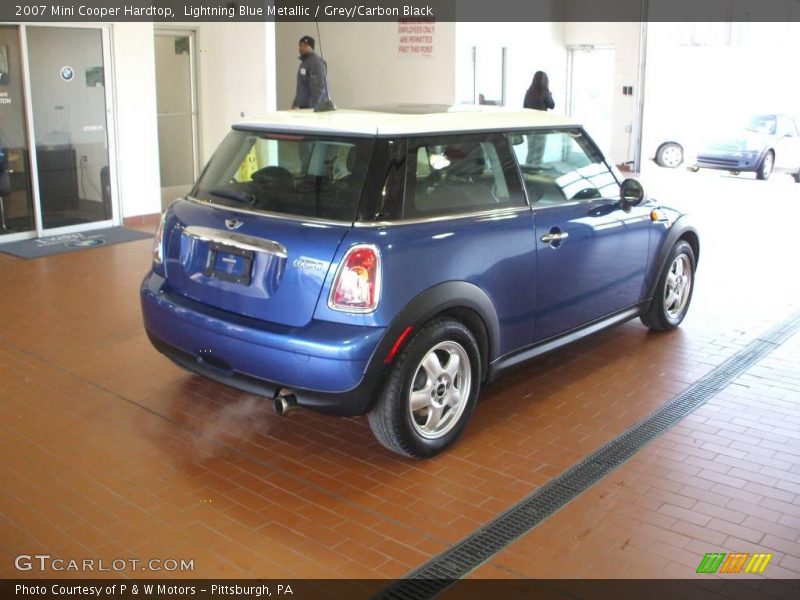 Lightning Blue Metallic / Grey/Carbon Black 2007 Mini Cooper Hardtop